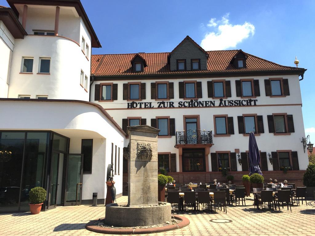 מרקטדנפלד Hotel Zur Schoenen Aussicht מראה חיצוני תמונה